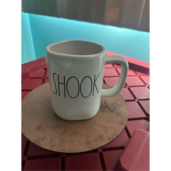 Rae Dunn Shook Mug - Picture 1 of 1